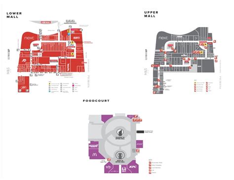 manchester arndale map of shops.